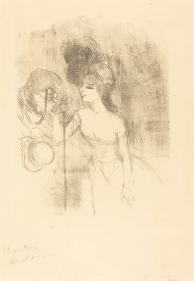 Anna Held et Baldy - Henri de Toulouse Lautrec