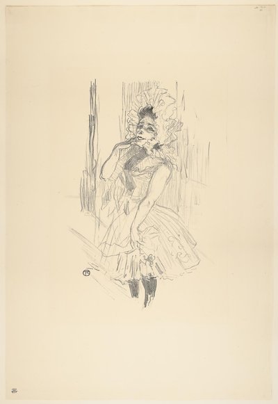 Anna Held, dans Toutes ces Dames au Théâtre - Henri de Toulouse Lautrec
