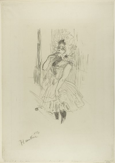 Anna Held, dans Toutes ces Dames au Théâtre - Henri de Toulouse Lautrec