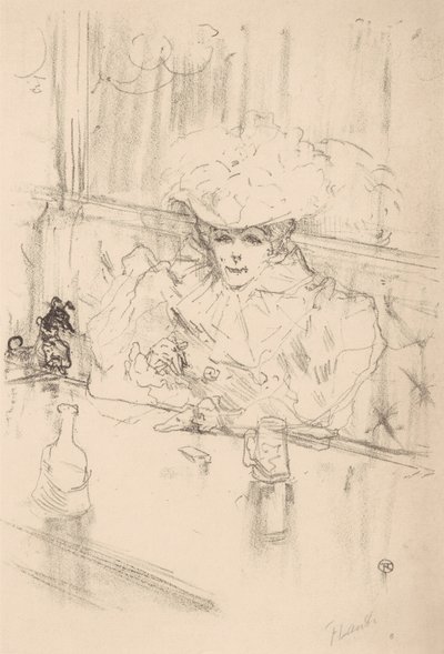 À la Brasserie Hanneton, 1898 - Henri de Toulouse Lautrec