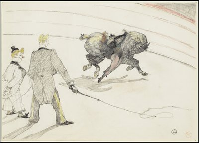 Au cirque : Acrobates, 1899 - Henri de Toulouse Lautrec
