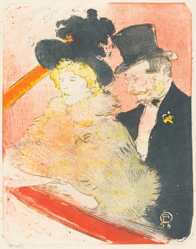 Au concert - Henri de Toulouse Lautrec