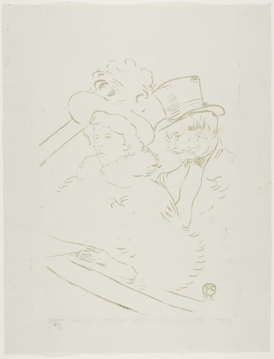 Au concert - Henri de Toulouse Lautrec