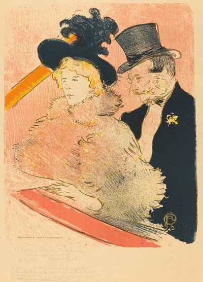 Au concert, 1896 - Henri de Toulouse Lautrec