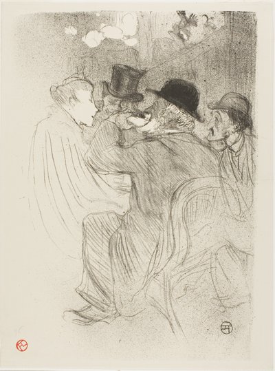 Au Moulin Rouge : Un Rude ! Un Vrai Rude ! - Henri de Toulouse Lautrec