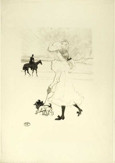 Au Bois - Henri de Toulouse Lautrec