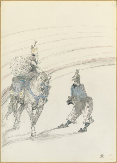 Au Cirque: Écuyère de panneau, 1899 - Henri de Toulouse Lautrec