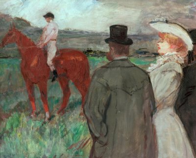 Aux courses - Henri de Toulouse Lautrec