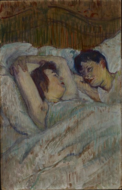 Au lit, 1892 - Henri de Toulouse Lautrec
