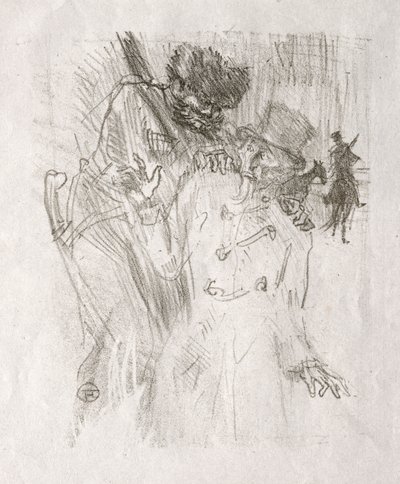 Au pied du Sinaï : Arrestation de Schlomé Fuss - Henri de Toulouse Lautrec