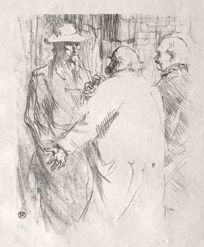 Au pied du Sinaï : Clemenceau à Busk - Henri de Toulouse Lautrec