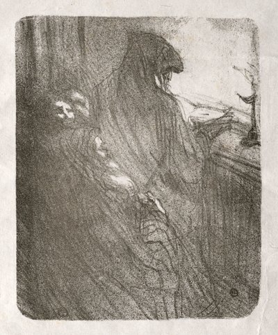 Au pied du Sinaï : La Prière des Juifs Polonais, 1898 - Henri de Toulouse Lautrec
