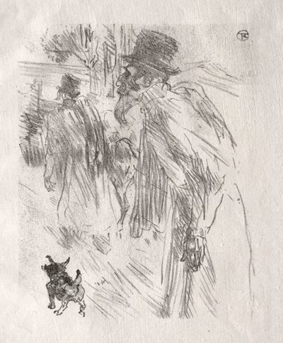 Au pied du Sinaï : Les Juifs polonais, Carlsbad - Henri de Toulouse Lautrec