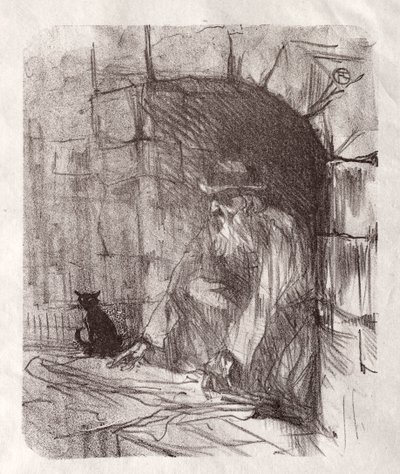 Au pied du Sinaï: Une arrière-boutique à Cracovie - Henri de Toulouse Lautrec