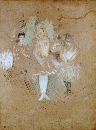 Aux Folies-Bergère: Figurantes - Henri de Toulouse Lautrec