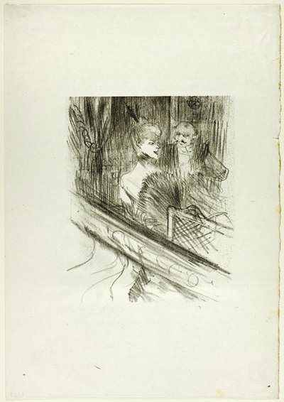 Baron Moïse, la boîte, du Pied du Sinaï - Henri de Toulouse Lautrec