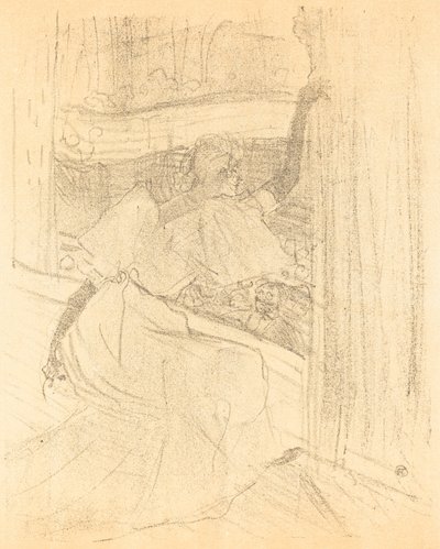 Saluant le public - Henri de Toulouse Lautrec
