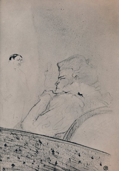 Brandes dans sa chambre, vers 1895, 1946 - Henri de Toulouse Lautrec