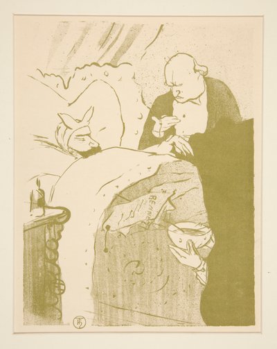 Carnot malade! - Henri de Toulouse Lautrec