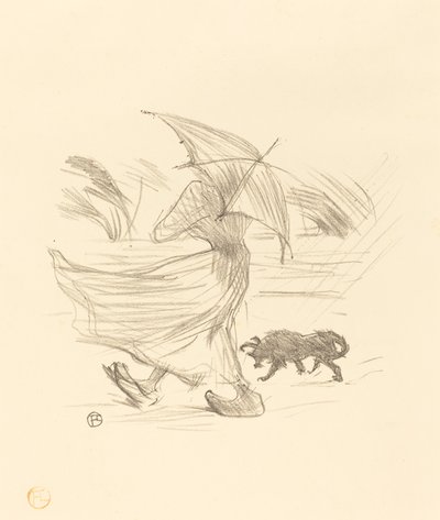 Ce que dit la pluie - Henri de Toulouse Lautrec