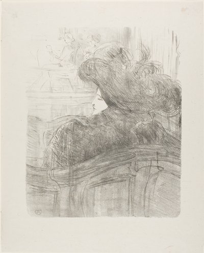Cléo de Mérode, de Treize Lithographies - Henri de Toulouse Lautrec