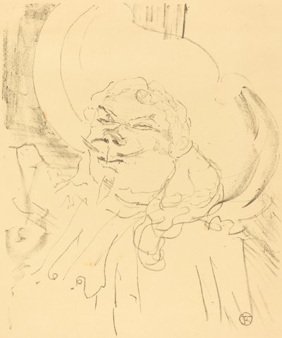 Coquelin aîné, 1896 - Henri de Toulouse Lautrec