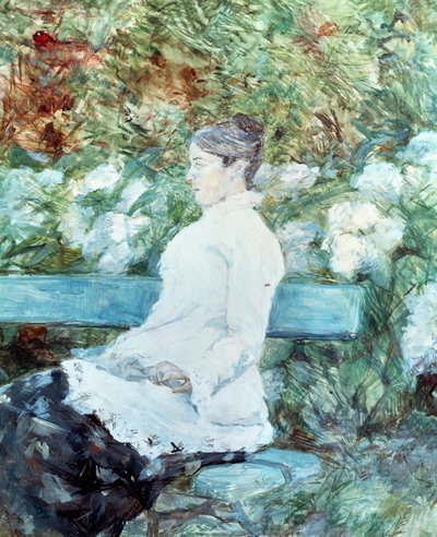 Comtesse Lautrec, mère du peintre - Henri de Toulouse Lautrec