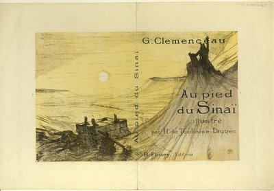 Couverture de Au pied du Sinaï - Henri de Toulouse Lautrec