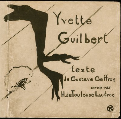 Couverture pour Yvette Guilbert - Henri de Toulouse Lautrec