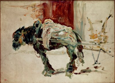 Cheval de trait à Céléyran - Henri de Toulouse Lautrec