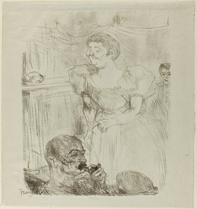 Di ti Fellow, chanteur anglais dans un café-concert - Henri de Toulouse Lautrec
