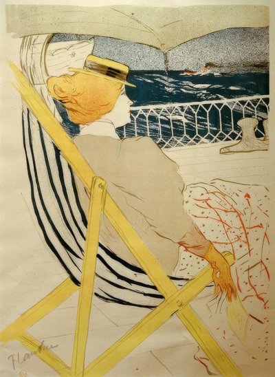 La voyageuse de la cabine 54 - Henri de Toulouse Lautrec