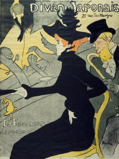 Divan Japonais - Henri de Toulouse Lautrec