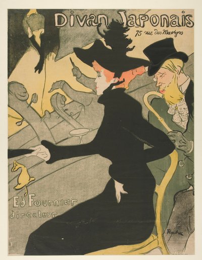 Divan Japonais - Henri de Toulouse Lautrec