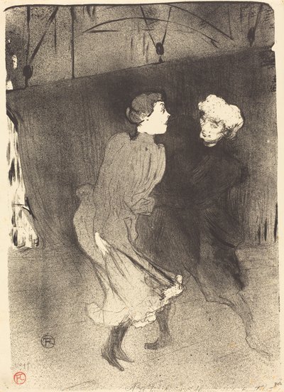 Répétition générale aux Folies-Bergère - Henri de Toulouse Lautrec