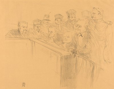 Déposition Dupas - Henri de Toulouse Lautrec