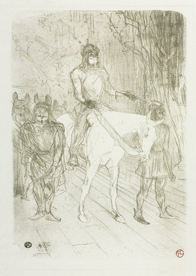 Entrée de Brasseur, dans Chilpéric - Henri de Toulouse Lautrec