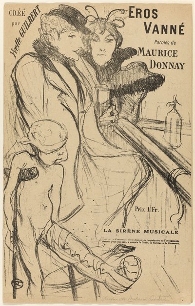 Eros vanné - Henri de Toulouse Lautrec