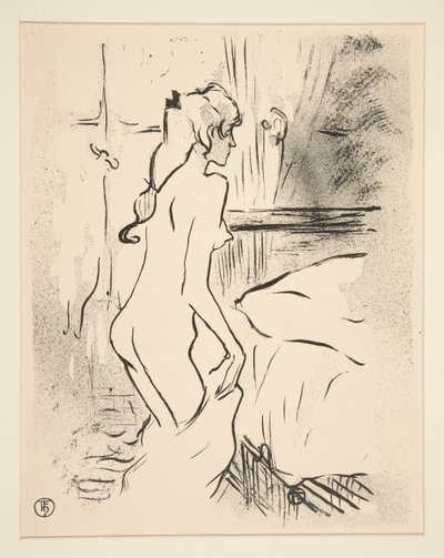 Étude de femme - Henri de Toulouse Lautrec