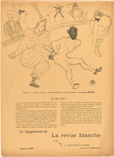 Footit et Chocolat [recto gauche] - Henri de Toulouse Lautrec