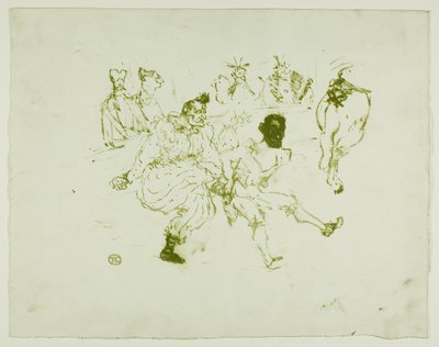 Footit et chocolat - Henri de Toulouse Lautrec