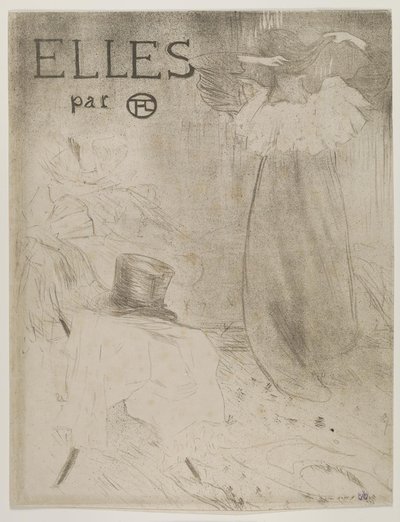 Frontispice pour Elles - Henri de Toulouse Lautrec