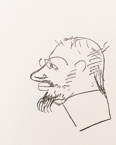 Henri Toulouse-Lautrec. Autoportrait. - Henri de Toulouse Lautrec