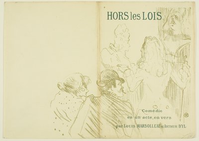 Homage to Molière - Henri de Toulouse Lautrec