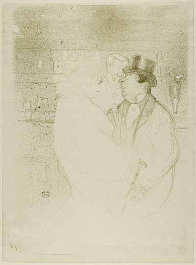 Ida Heath au bar - Henri de Toulouse Lautrec