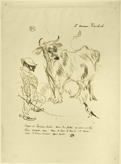 Invitation à un verre de lait - Henri de Toulouse Lautrec