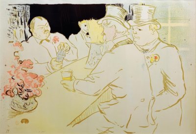 Bar irlandais américain, Rue Royale, The Chap Book - Henri de Toulouse Lautrec