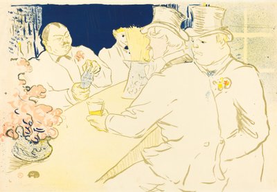 Bar irlandais et américain, rue Royale - Henri de Toulouse Lautrec