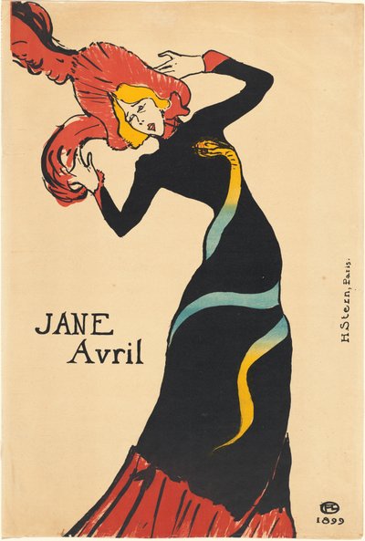 Jane Avril - Henri de Toulouse Lautrec