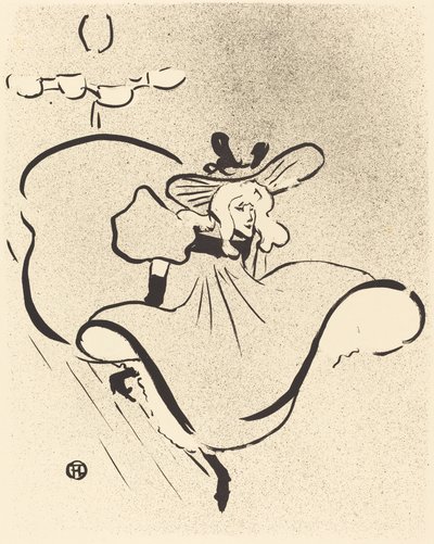 Jane Avril - Henri de Toulouse Lautrec